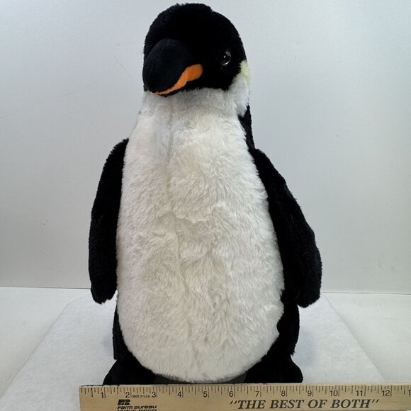 Emperor Penguin Plush Stuffed Animal Toy 15" Tall By Kellytoy - Picture 12 of 14